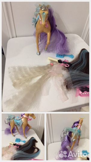 Наборы Лошадей 32 см и 20 Модниц королевских