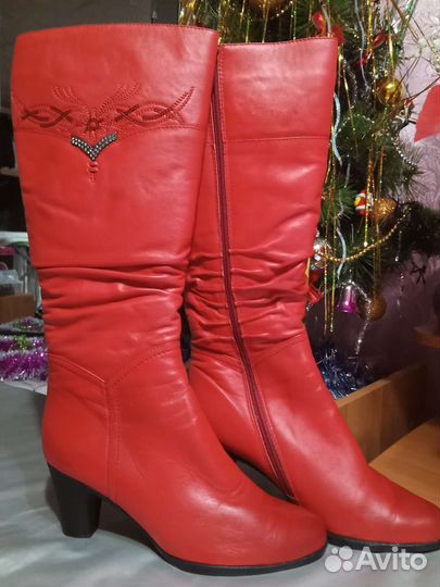 Сапоги зимние женские 37 новые