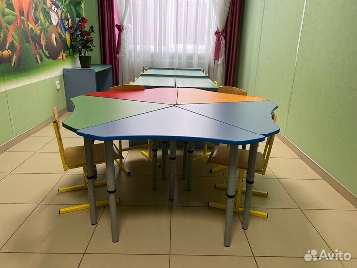 Детский стол из частей