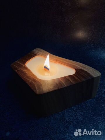 Свеча в дереве