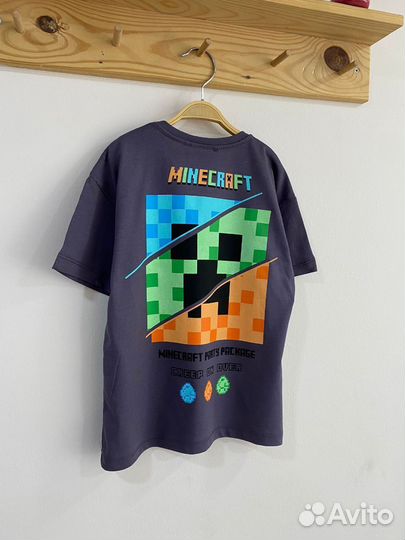 Футболка minecraft zara