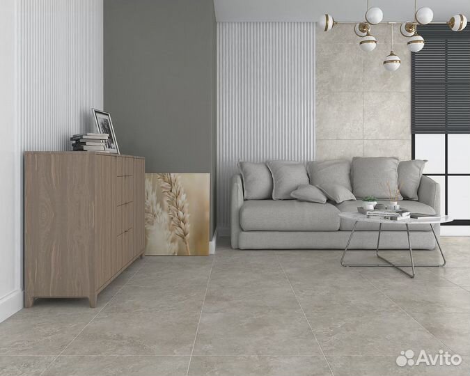 Керамогранит SG645620R Zircon серый обрезной 60х60