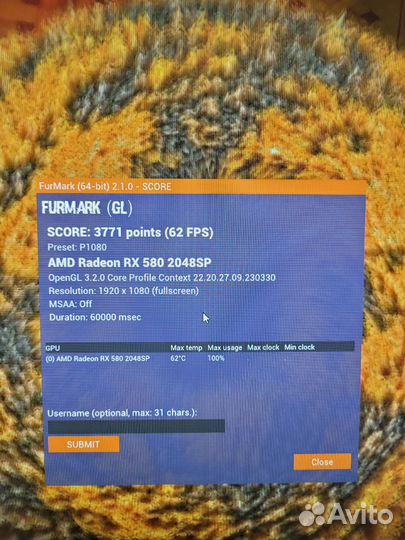 Видеокарта Sapphire Pulse Radeon RX 580 2048sp 8gb