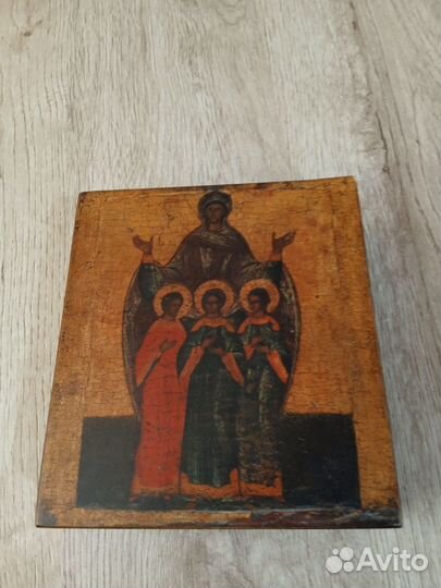 Икона серебро