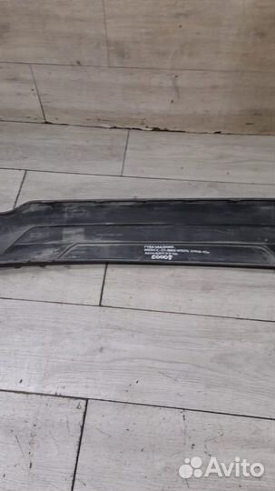 Губа заднего бампера Mercedes C Class W 204 Amg С