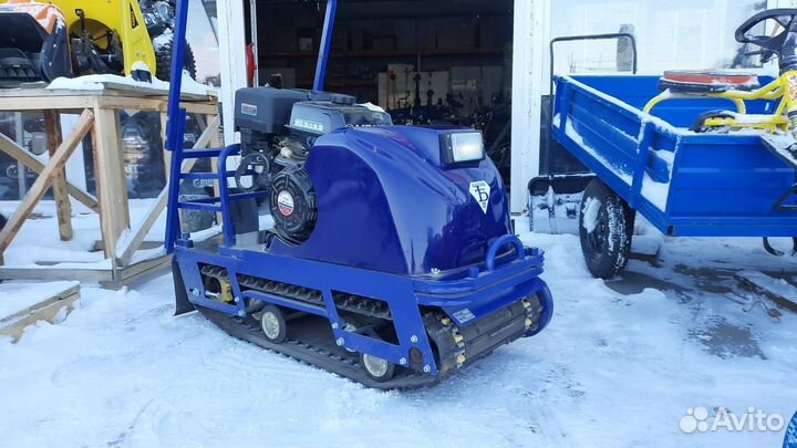 Мотобуксировщик Бурлак M2 FK