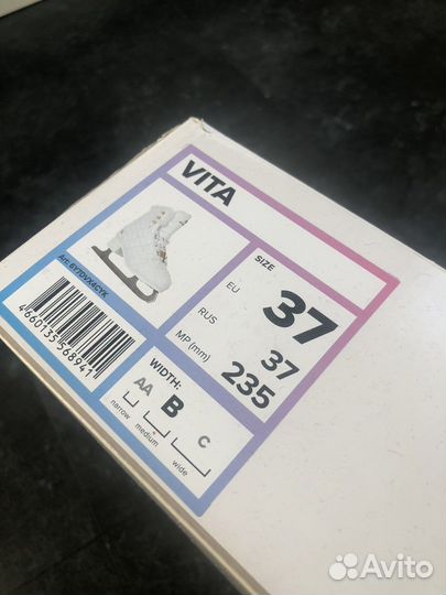 Коньки nordway vita 37р. Новые
