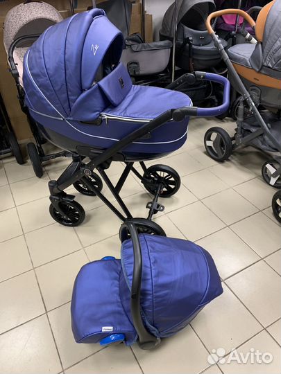 Коляска camarelo + автолюлька