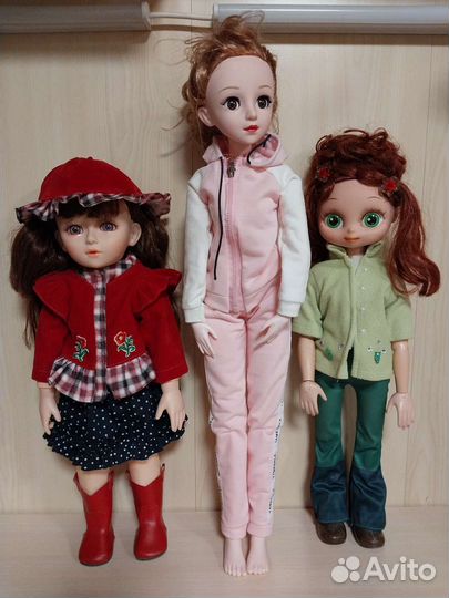 Шарнирные куклы озвученные