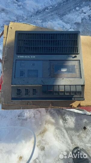 Кассетный магнитофон Соната