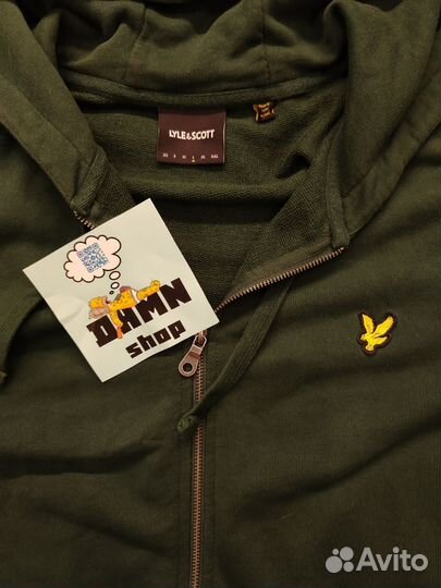 Зип худи lyle scott