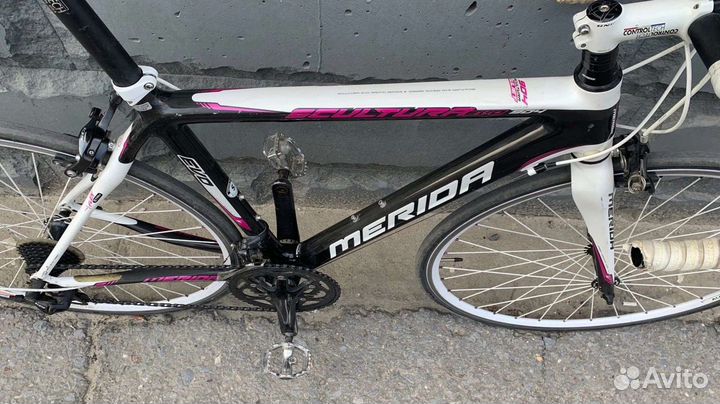 Merida scultura evo 904 рама карбон, shimano 105