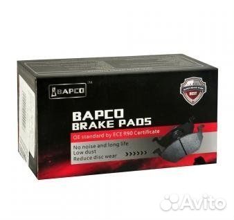 Колодки тормозные дисковые Передние MB E-class (W211) E 200 Kompressor (211.042) bapco BP0275