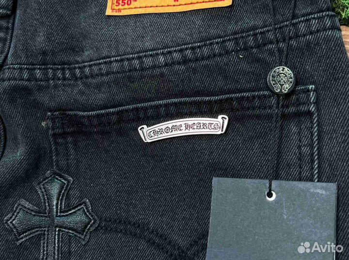 Джинсы Chrome Hearts