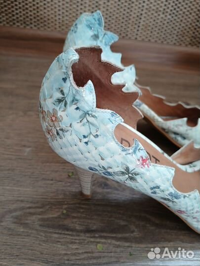 Туфли женские кожаные 38 размер