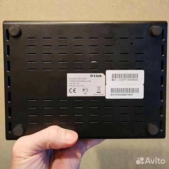 Маршрутизатор D-Link dsl 2540U