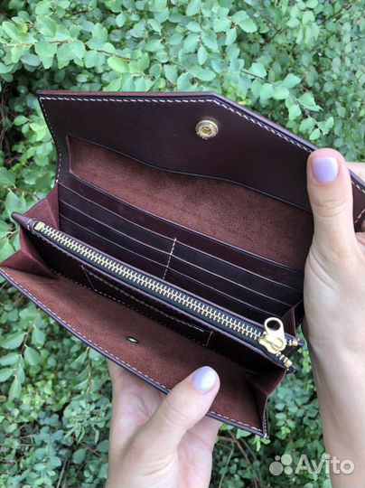Кошелёк из натуральной кожи