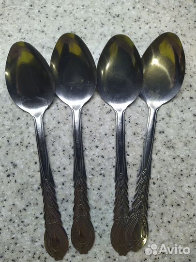 Немецкая ложка,вилка rostfrei, ложки СССР