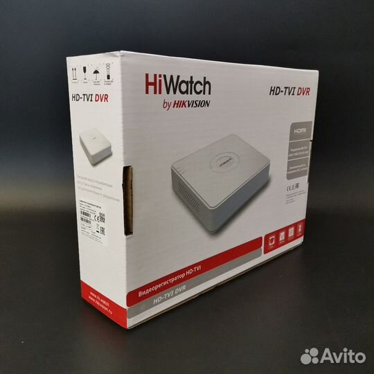 DS-H208QA(C) XVR видеорегистратор 8*4Мп HiWatch РФ