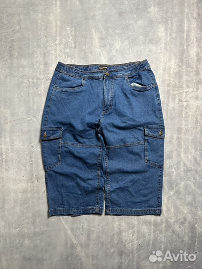 Джинсовые Карго-Шорты XL