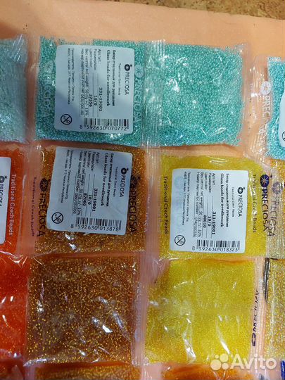 Бисер Чехия 1 сорт