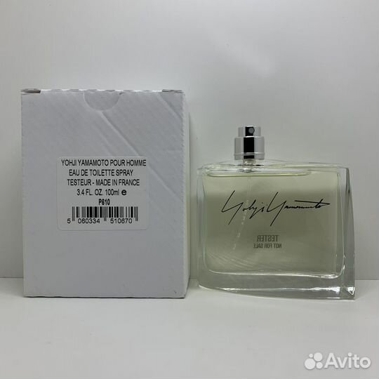 Yohji Yamamoto - Pour Homme 100ml Оригинал Тестер