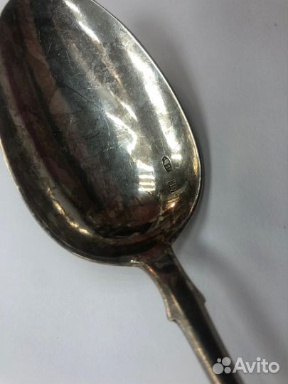 Ложка из серебра 84 пробы