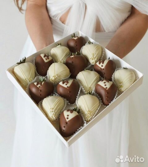Свадебный подарок шоколадный набор