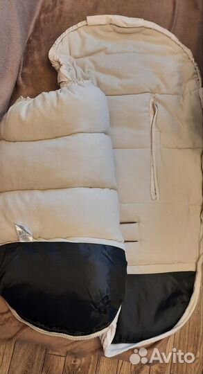 Зимний конверт в коляску leokid
