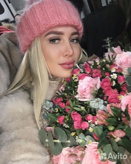 Тёплая, пушистая шапочка в наличии