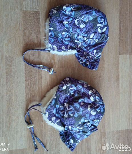 Шапка зимняя для девочки 56, 54, 52