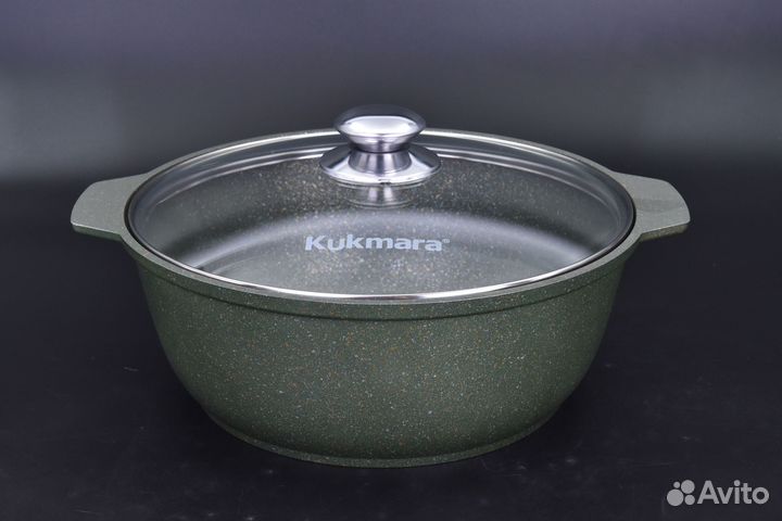 Кастрюля-жаровня с крышкой Kukmara 
