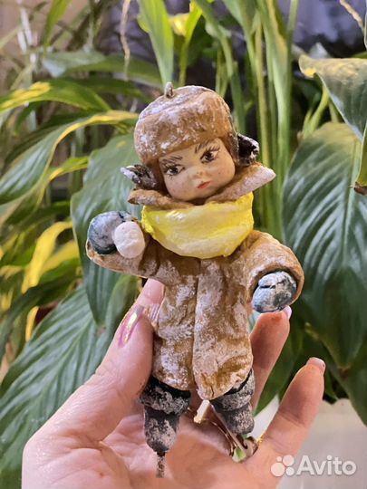 Куколки из ваты (ручная работа)