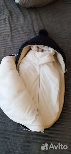 Зимний конверт в коляску