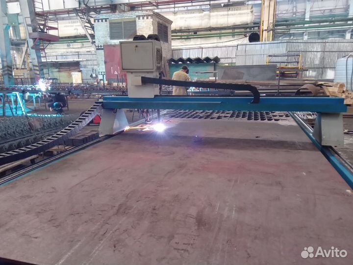 Раскрой листа металла на станке с чпу