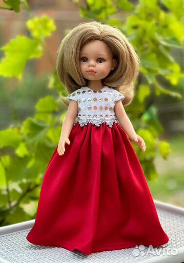 Платье для куклы Паола Рейна
