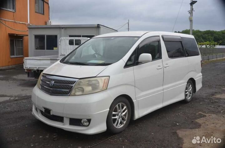 Разбор toyota alphard 2002