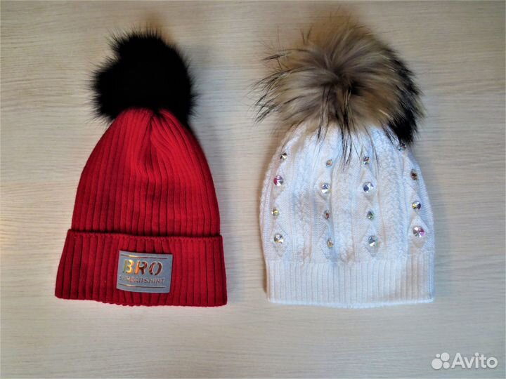 Шапки новые на 5-7 лет