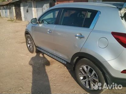 Подножка BMW- style Оригинал на KIA Sportage 3