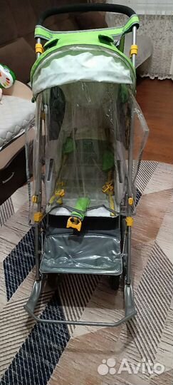 Санки коляска ника детям 7