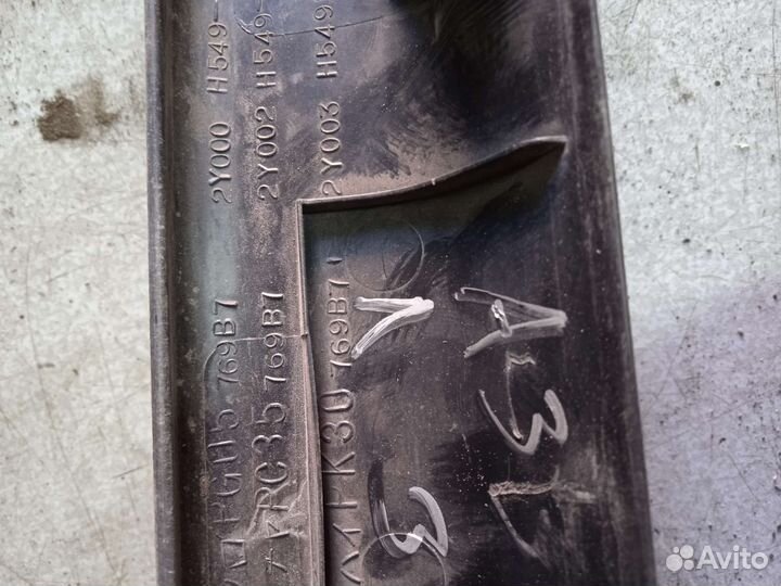 Накладка порога задней двери nissan maxima a33