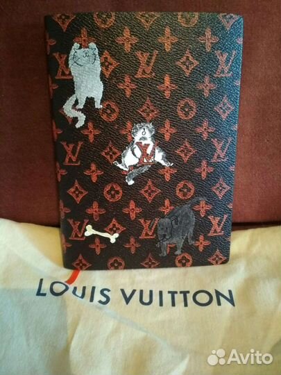 Блокнот для записи louis vuitton кошки коллекция к