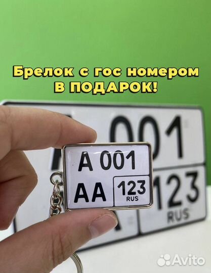Изготовление номеров нового образца (авто и мото)