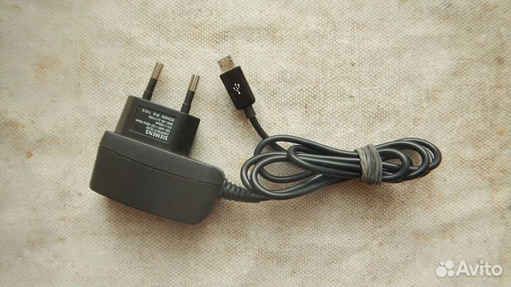 Siemens nokia зарядное устройство micro USB