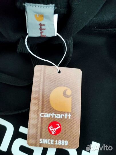 Толстовка - худи carhartt black