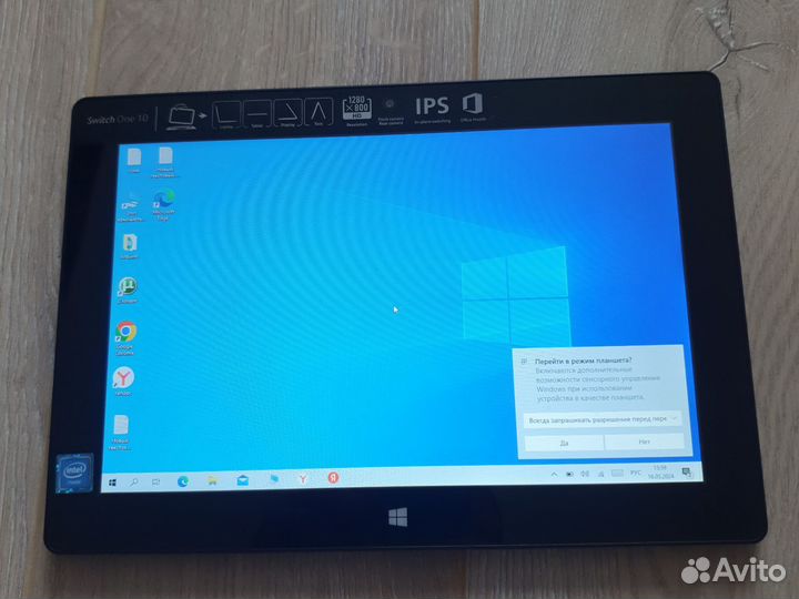 Ноутбук Acer switch one 10