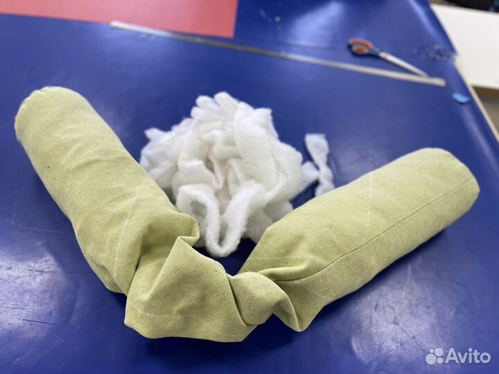 Валик под ворота в гараж бокс брезент