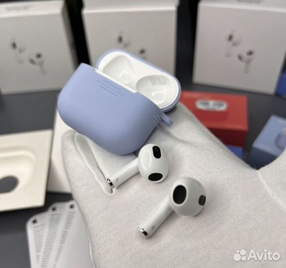 Apple airpods 3 + чехол