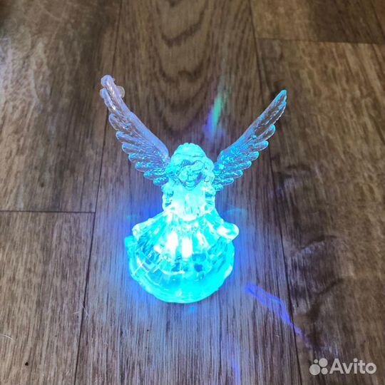 Статуэтка ангел светящийся