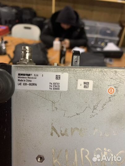 Радиомикрофон Shure SLX24 Sm58/Beta58a